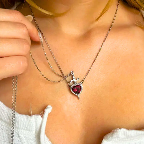 Collar Alianza Sagrada💘 | Baño en Oro + Estuche Premium Gratis✨